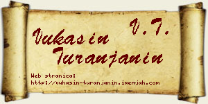 Vukašin Turanjanin vizit kartica
